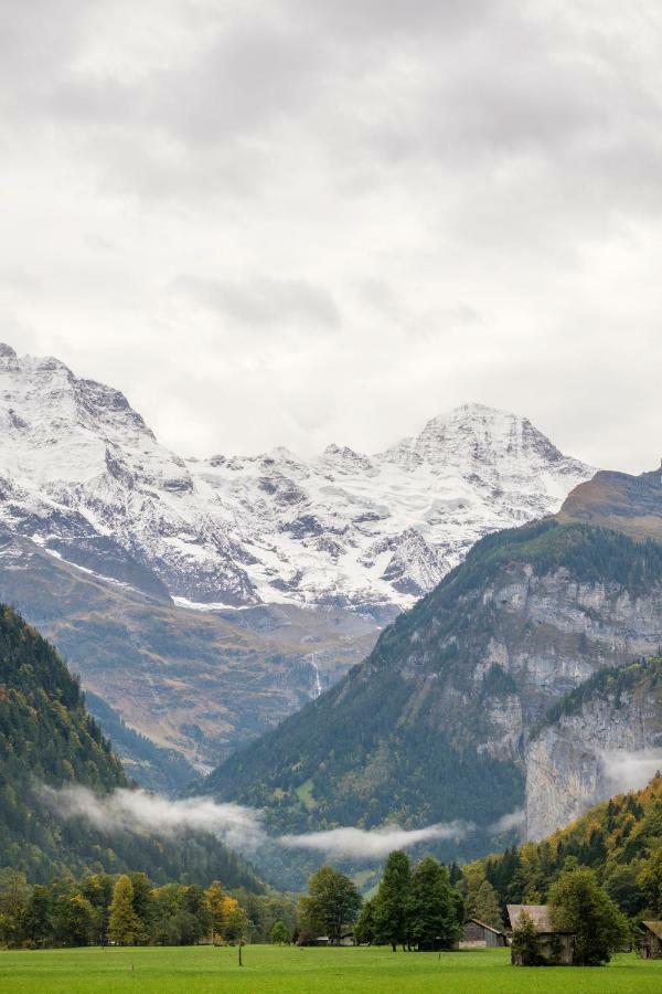 Apartamento Hafod A Hendre Lauterbrunnen Exterior foto