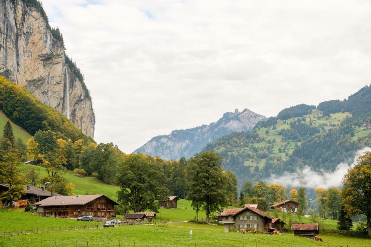Apartamento Hafod A Hendre Lauterbrunnen Exterior foto